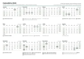 Prévia: Calendário anual (A4 paisagem)