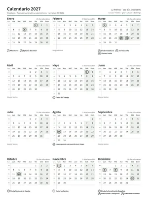 Primera página: Calendario anual A4 vertical (A4 vertical · 1 página · unos 67 KB)