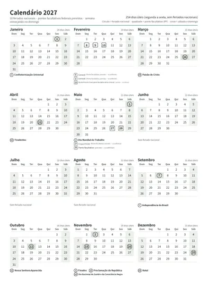 Prévia: Calendário anual (A4 retrato)