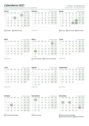 Primera página: Calendario anual A4 vertical (A4 vertical · 1 página · unos 67 KB)