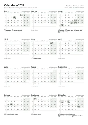 Primera página: Calendario anual A4 vertical (A4 vertical · 1 página · unos 67 KB)