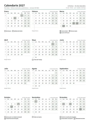 Primera página: Calendario anual A4 vertical (A4 vertical · 1 página · unos 67 KB)