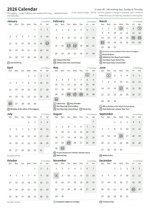 First page of the year calendar, A4 portrait (A4 portrait · 1 page · about 78 KB)