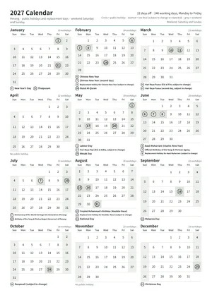 First page of the year calendar, A4 portrait (A4 portrait · 1 page · about 101 KB)