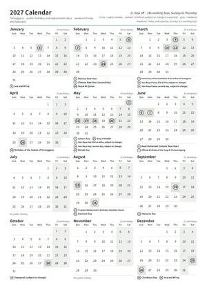 First page of the year calendar, A4 portrait (A4 portrait · 1 page · about 91 KB)