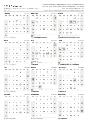 First page of the year calendar, A4 portrait (A4 portrait · 1 page · about 200 KB)